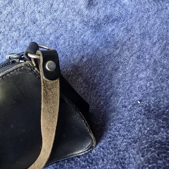 Harley-Davidson Mini Bag Vintage Hard LEATHER! - Picture 4 of 10